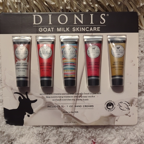 Dionis Goat Milk Hand Cream 1 oz, 5 Pk, New Sealed - Picture 1 of 4